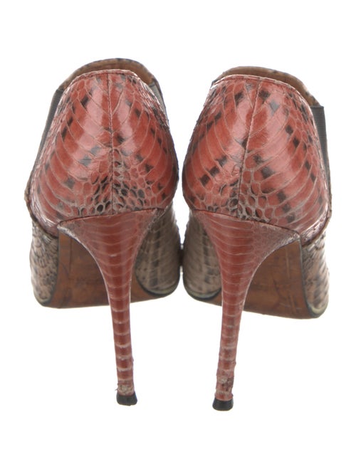 Givenchy Snakeskin Animal Print Mules