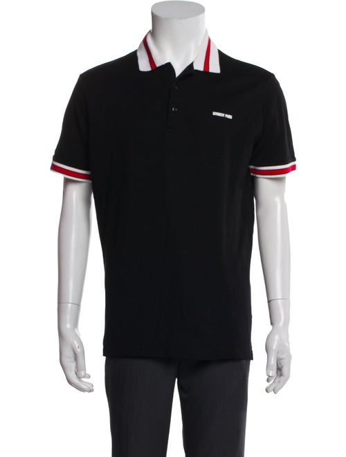 Givenchy Striped Crew Neck Polo Shirt
