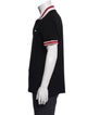 Givenchy Striped Crew Neck Polo Shirt