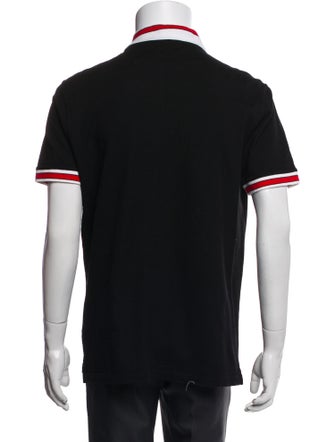 Givenchy Striped Crew Neck Polo Shirt