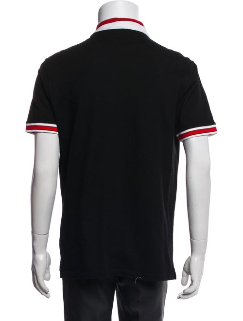 Givenchy Striped Crew Neck Polo Shirt