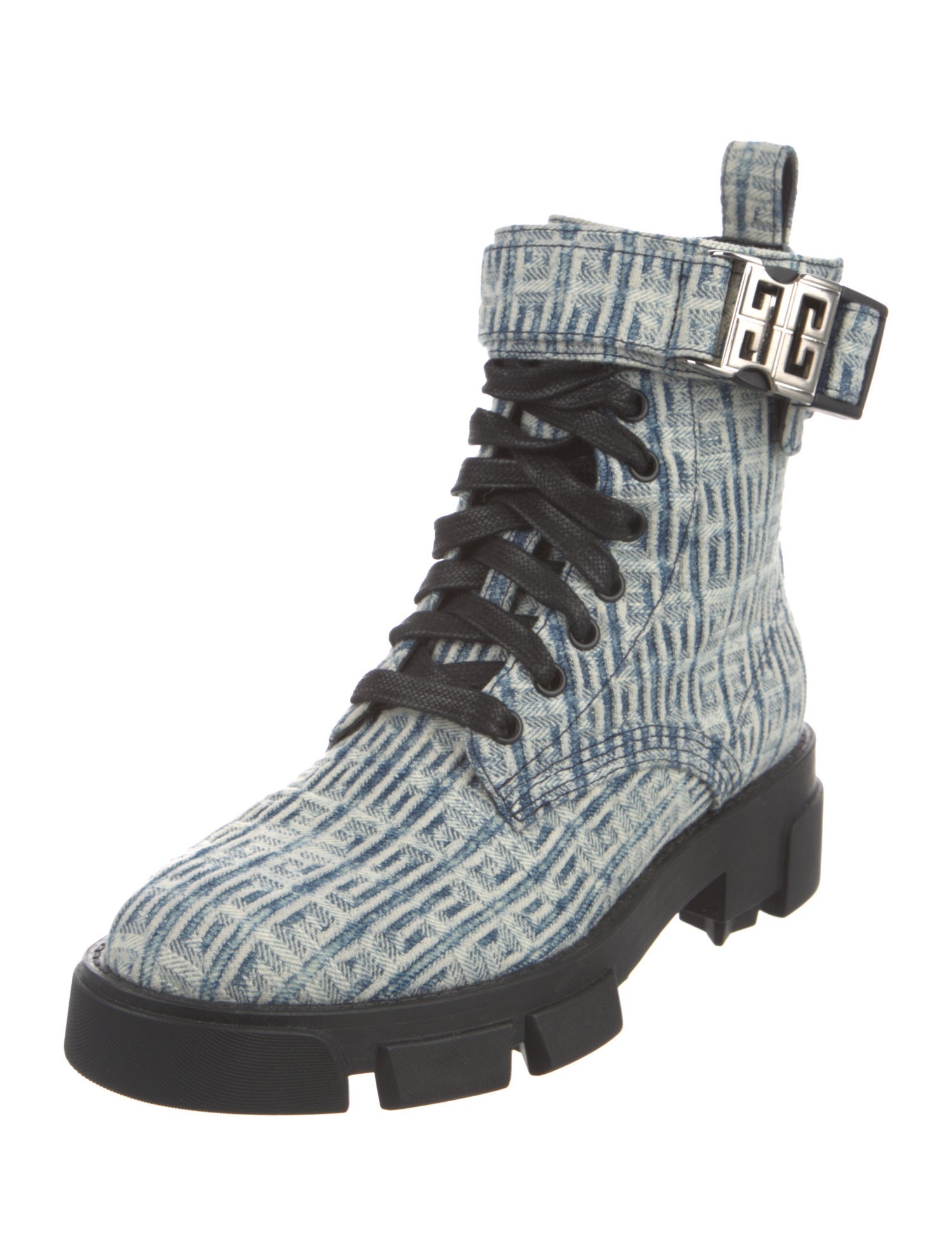 Givenchy Printed Combat Boots