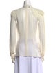Givenchy Silk Mock Neck Blouse