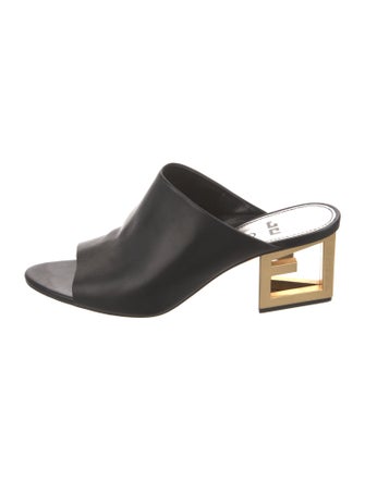 Givenchy Leather Slides