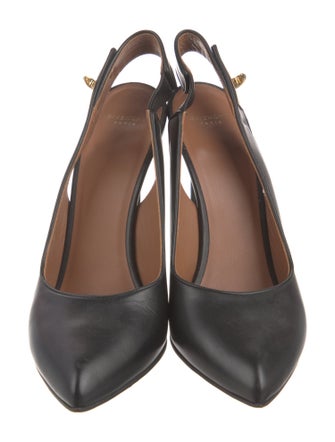 Givenchy Leather Slingback Pumps