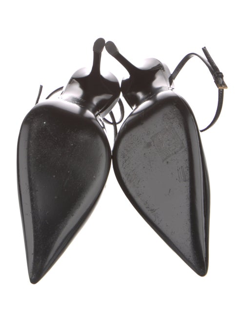 Givenchy Patent Leather Slingback Pumps