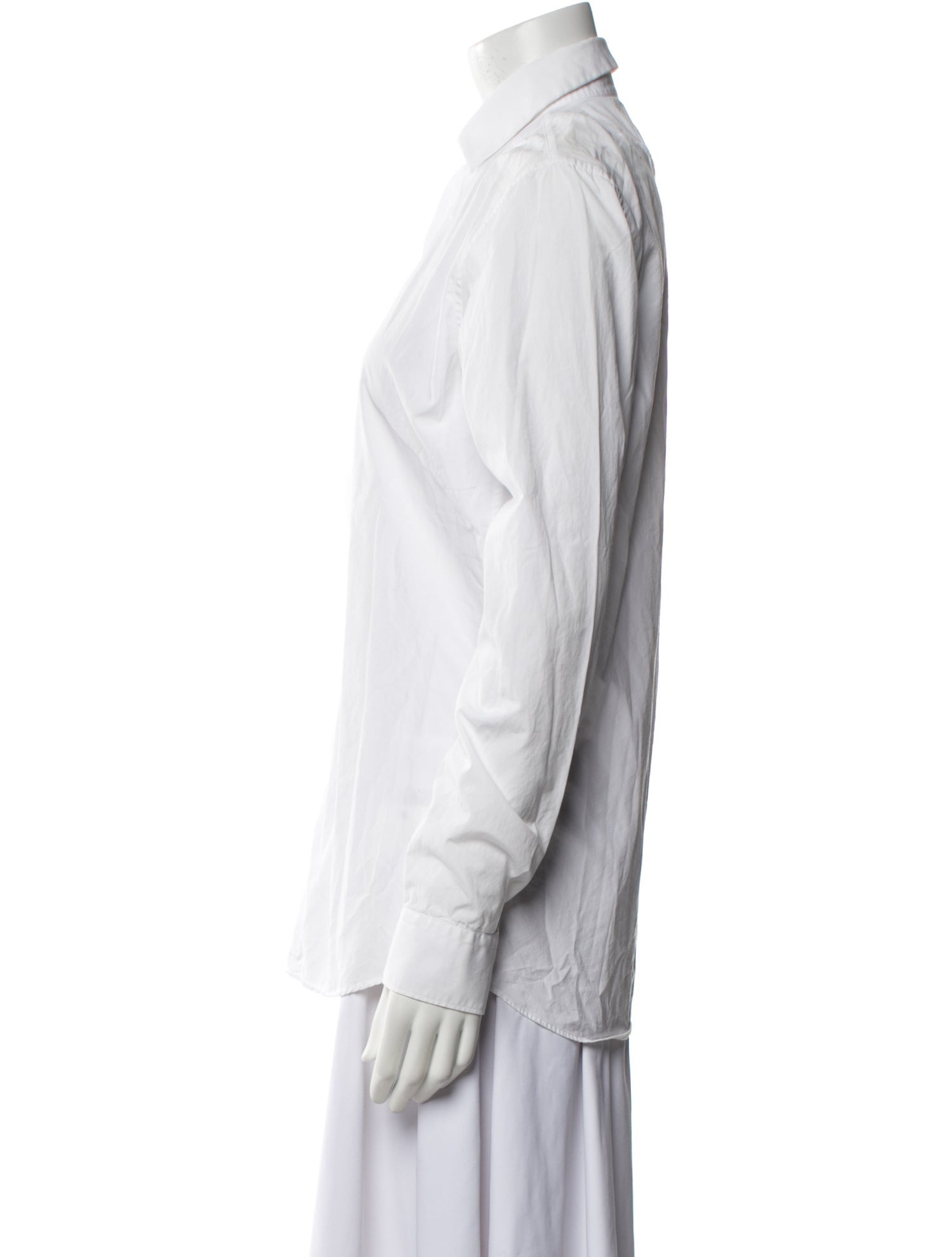 Givenchy Long Sleeve Button-Up Top