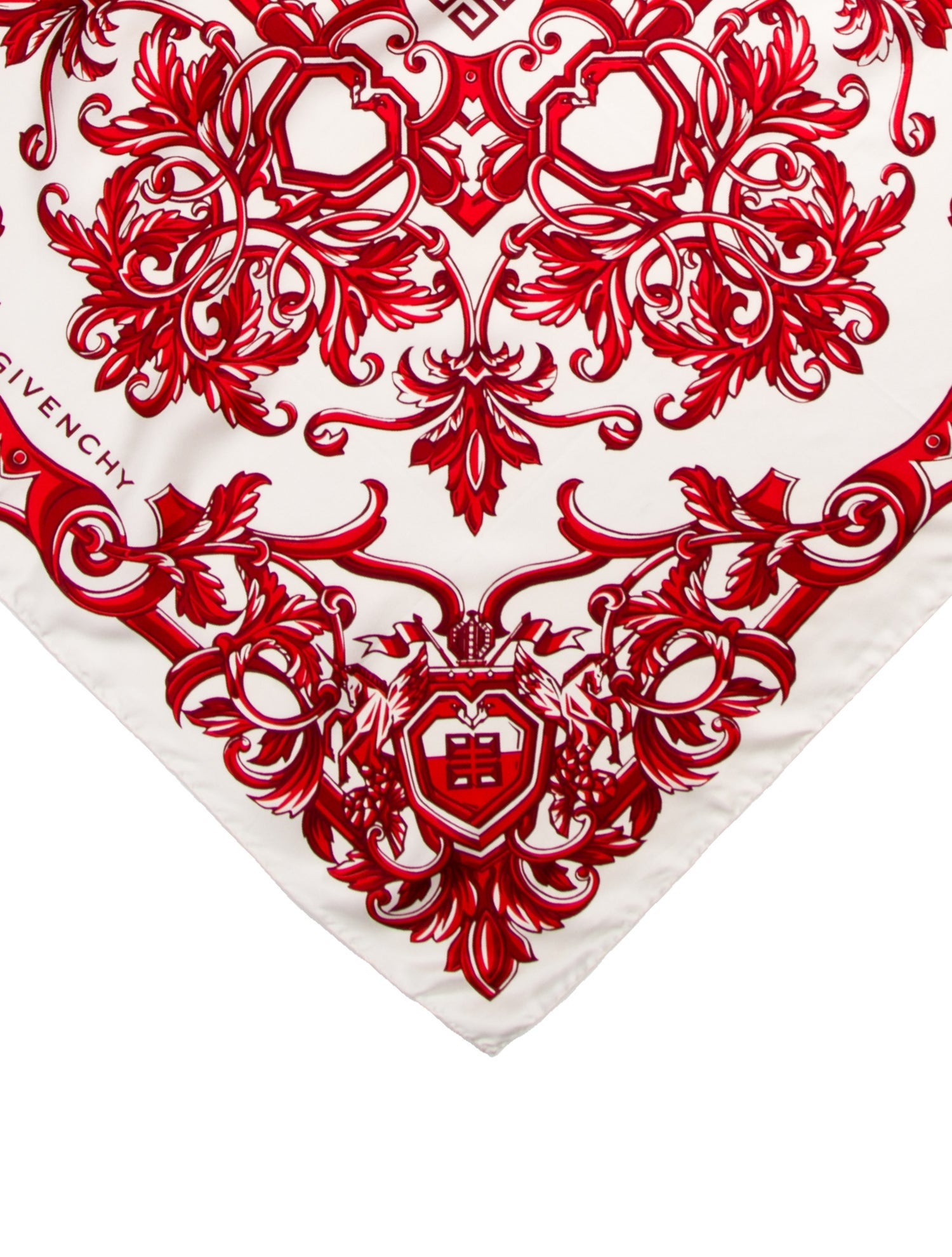 Givenchy Silk Printed Scarf