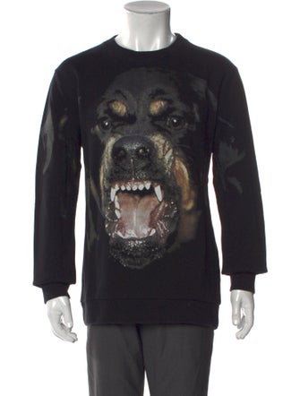 Givenchy Graphic Print Crew Neck Sweatshirt