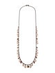 Givenchy Crystal & Faux Pearl Long Necklace