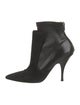 Givenchy Suede Leather Trim Embellishment Sock Boots
