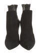 Givenchy Suede Leather Trim Embellishment Sock Boots
