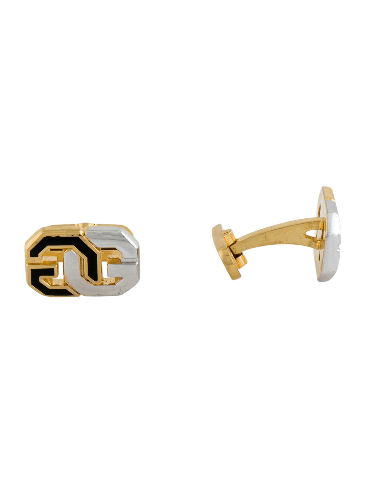 Givenchy Enamel GG Cufflinks