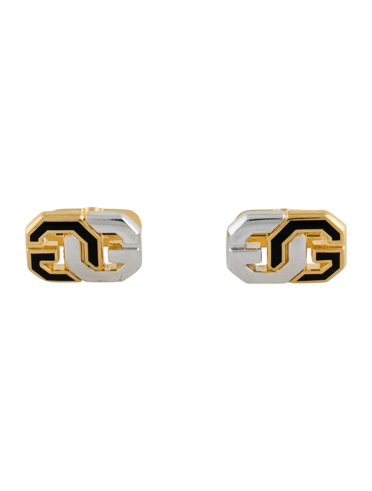 Givenchy Enamel GG Cufflinks