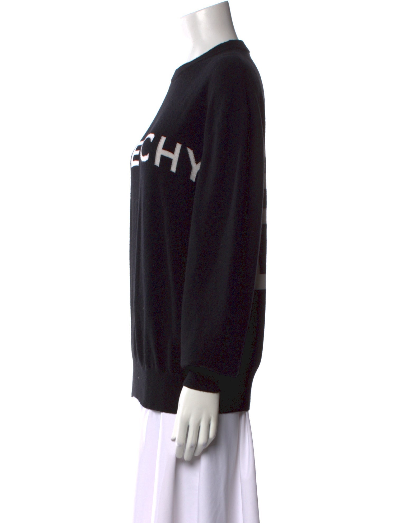 Givenchy Cashmere Graphic Print Sweater