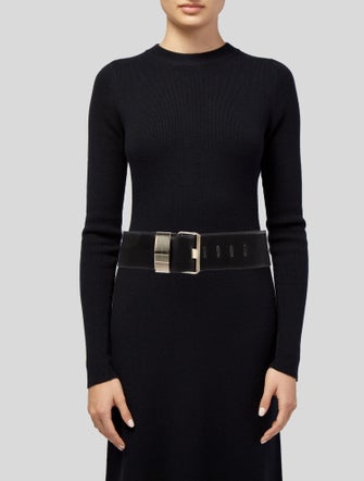Givenchy Wide Leather Belt