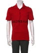 Givenchy Graphic Print V-Neck Polo Shirt