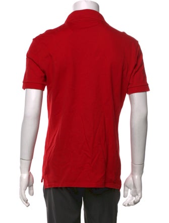 Givenchy Graphic Print V-Neck Polo Shirt