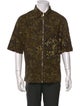 Givenchy Floral Print Short Sleeve Shirt