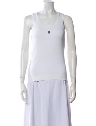 Givenchy Scoop Neck Sleeveless Top