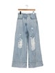 Givenchy High-Rise Wide Leg Jeans