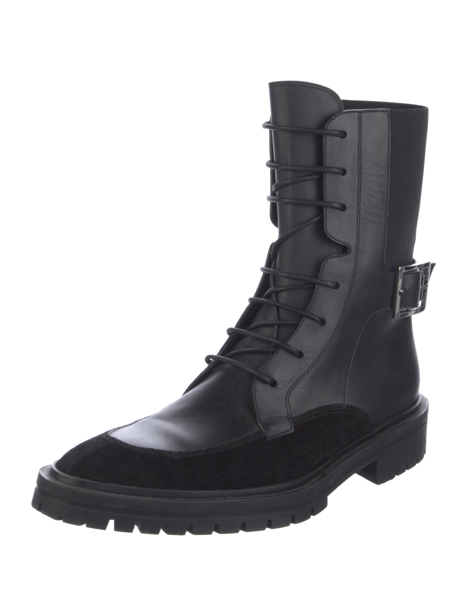 Givenchy Leather Combat Boots