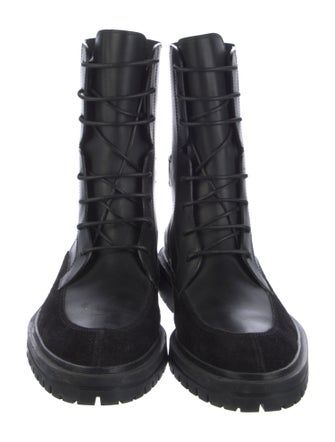 Givenchy Leather Combat Boots