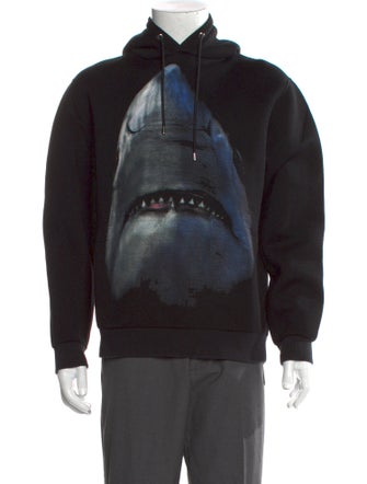 Givenchy Graphic Print Crew Neck Hoodie