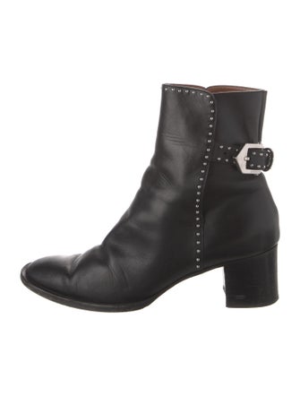 Givenchy Leather Studded Accents Boots