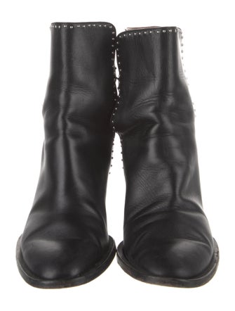 Givenchy Leather Studded Accents Boots