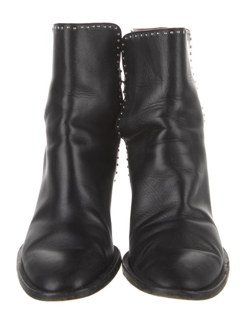 Givenchy Leather Studded Accents Boots