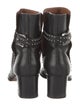 Givenchy Leather Studded Accents Boots