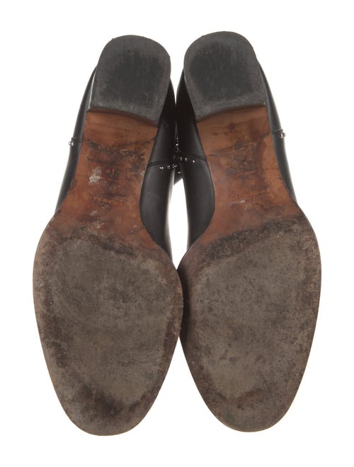 Givenchy Leather Studded Accents Boots