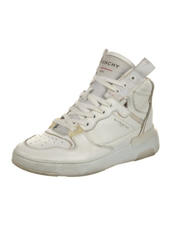 Givenchy Leather Wedge Sneakers