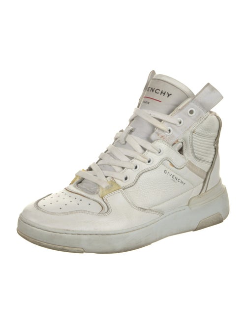 Givenchy Leather Wedge Sneakers