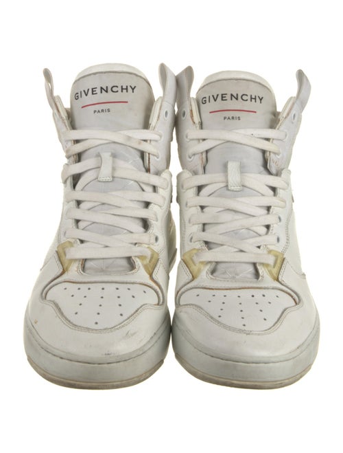 Givenchy Leather Wedge Sneakers