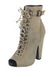 Givenchy Denim Lace-Up Boots
