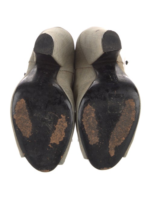 Givenchy Denim Lace-Up Boots