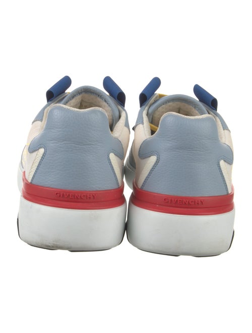 Givenchy Leather Colorblock Pattern Sneakers