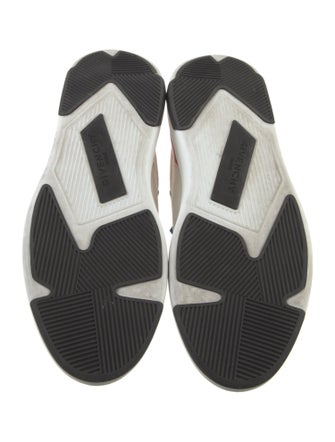 Givenchy Leather Colorblock Pattern Sneakers