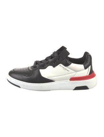 Givenchy Leather Colorblock Pattern Sneakers