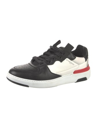 Givenchy Leather Colorblock Pattern Sneakers