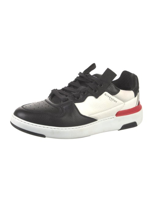 Givenchy Leather Colorblock Pattern Sneakers