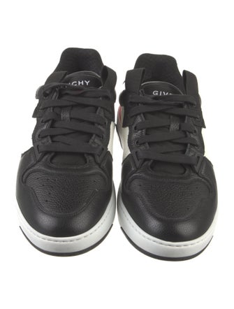 Givenchy Leather Colorblock Pattern Sneakers