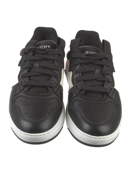 Givenchy Leather Colorblock Pattern Sneakers