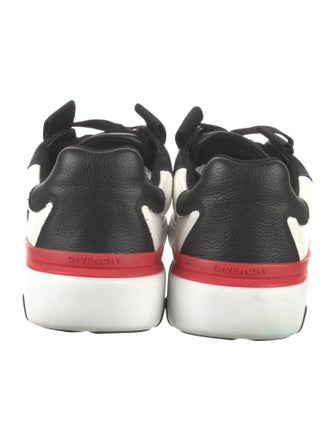 Givenchy Leather Colorblock Pattern Sneakers