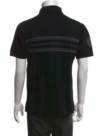 Givenchy Striped Crew Neck Polo Shirt