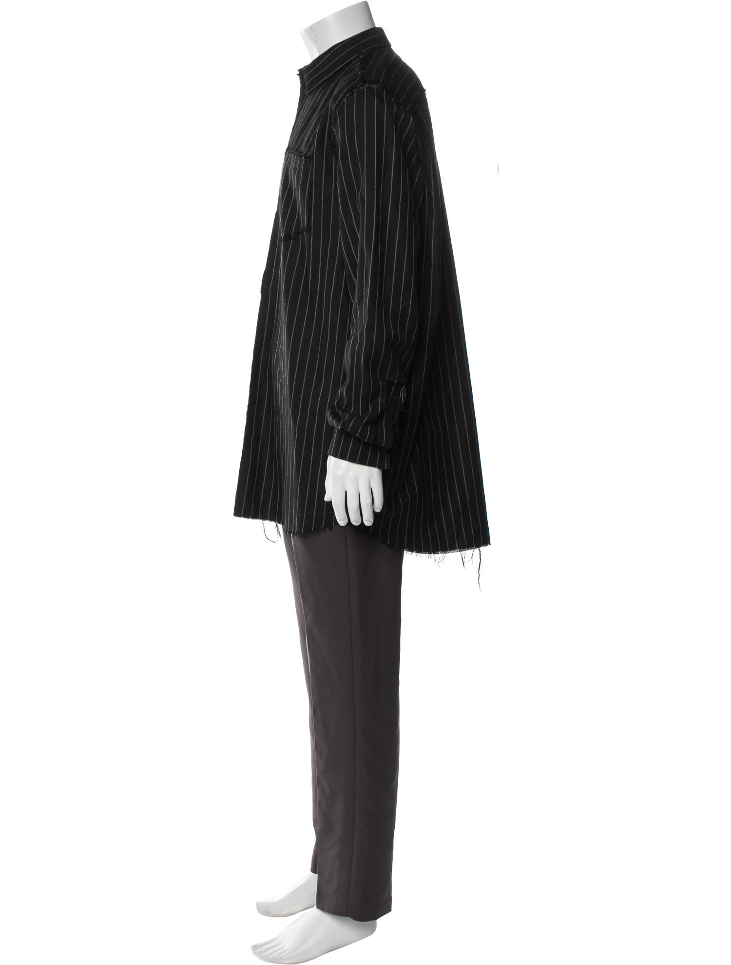 Givenchy Wool Striped Dress Shirt