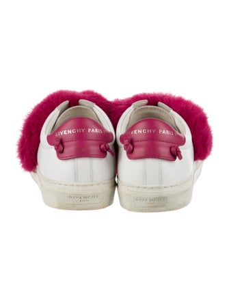 Givenchy Leather Colorblock Pattern Sneakers