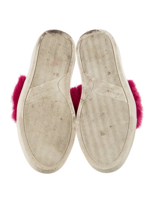 Givenchy Leather Colorblock Pattern Sneakers